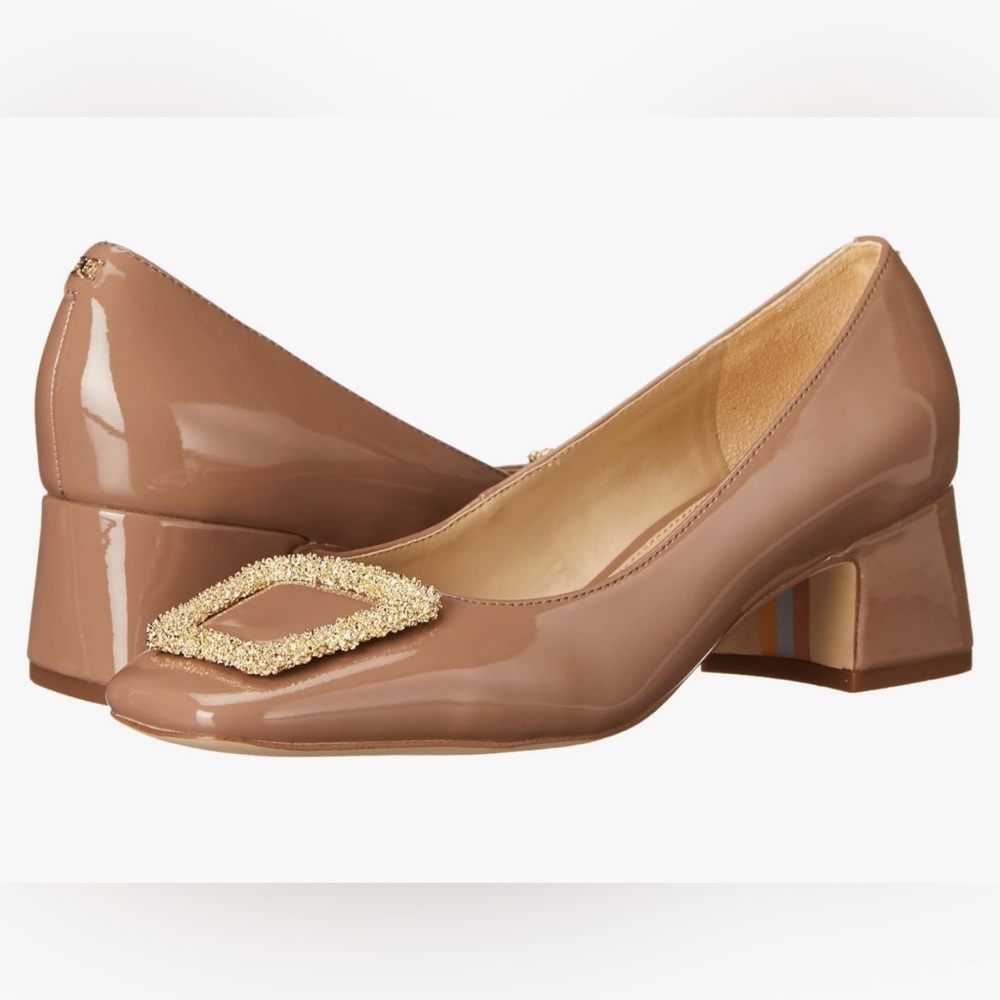 NEW Comfy, chunky heel pumps.